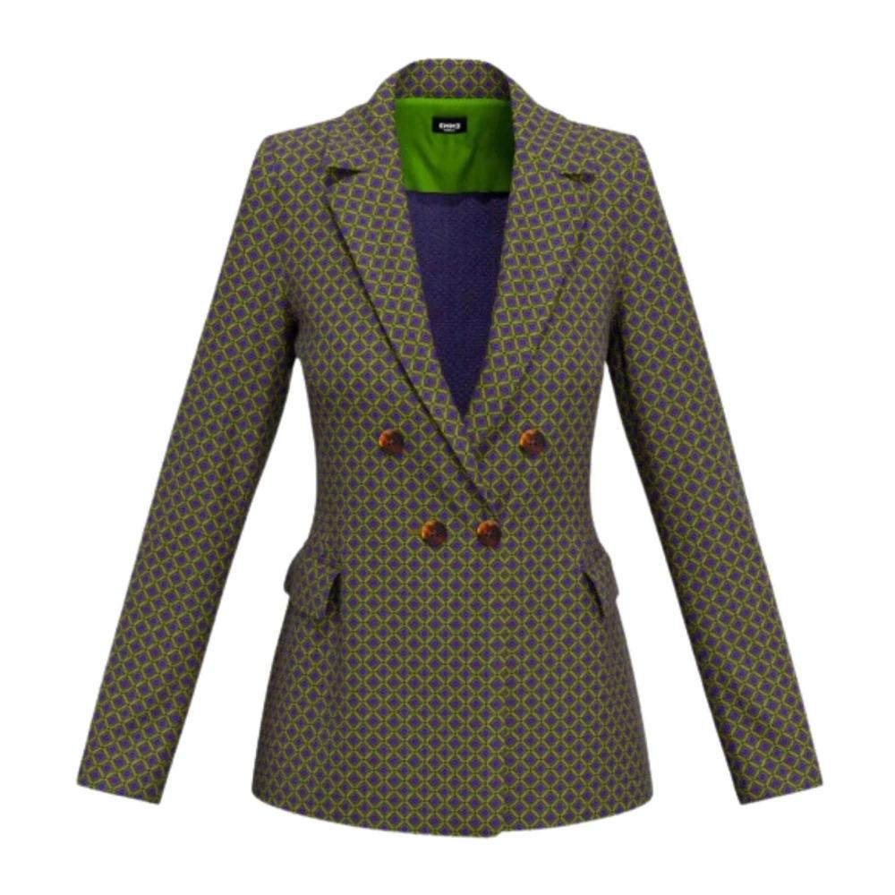 Women's Tie Design Jacket