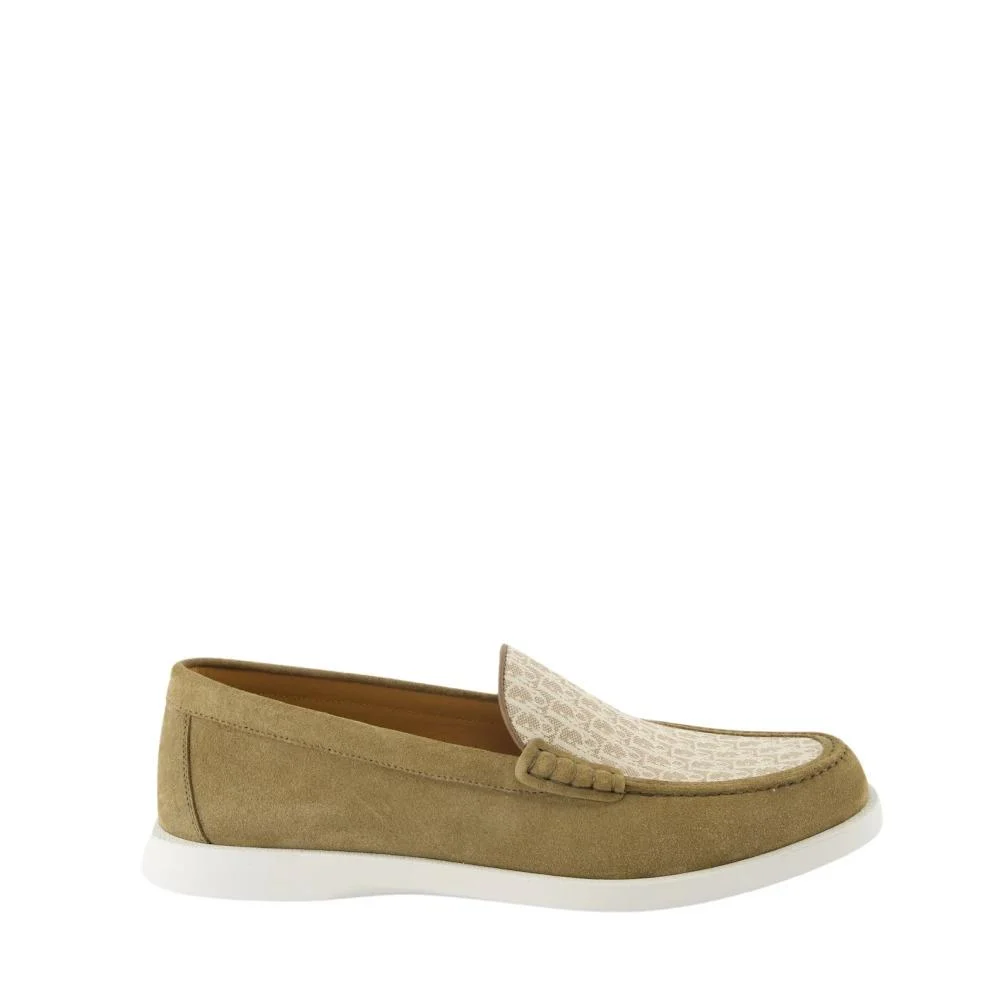 Slip-On Round Toe Suede Loafers