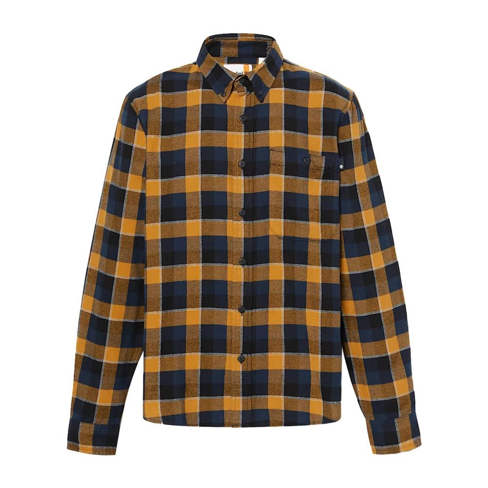 Dark Blue Checkered Shirt with SolucellAir Technology