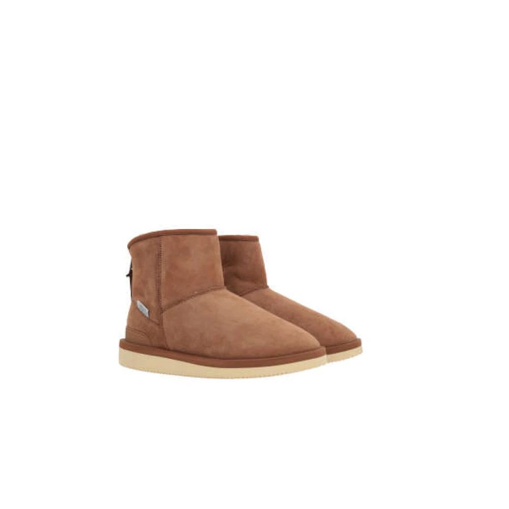 Brown Shearling Boots