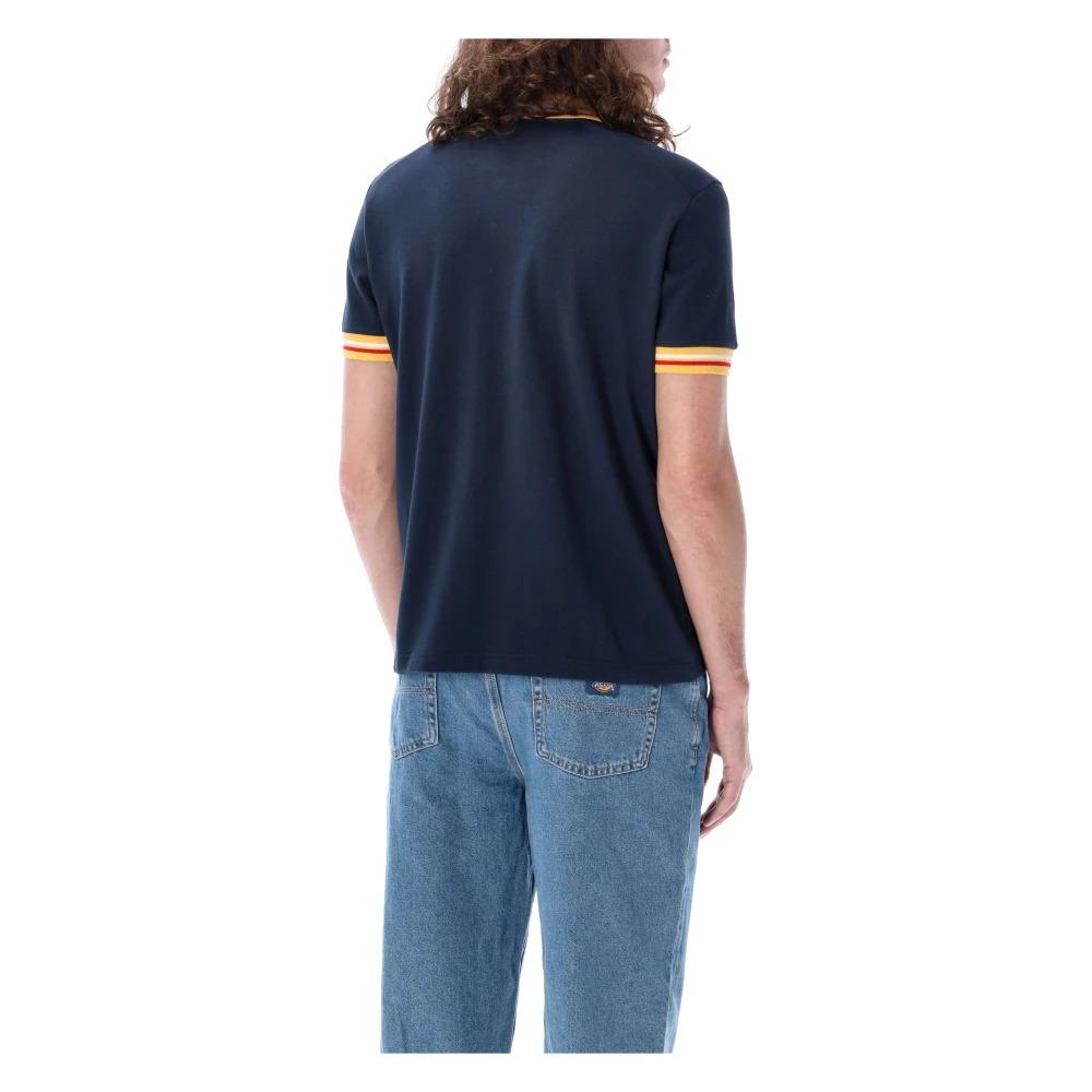 Navy Jersey Sun Polo Shirt