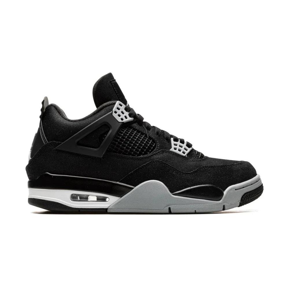 Jordan 4 Retro Black Canvas