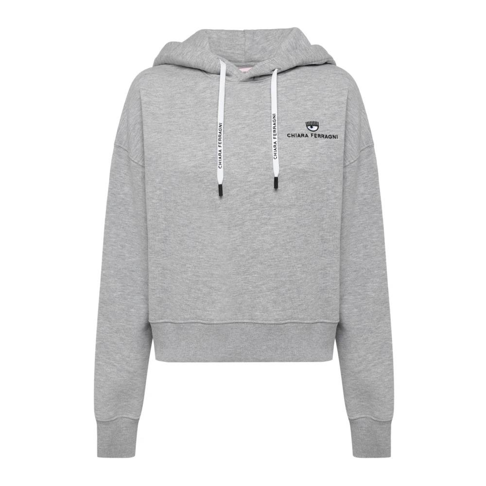 Hooded Cotton Sweatshirt With Logo