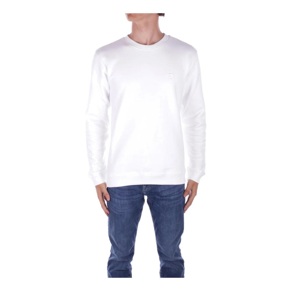 White Logo Side Sweater