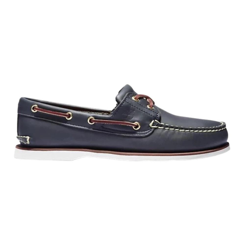 Classic Two-Eye Blue Men's Loafer