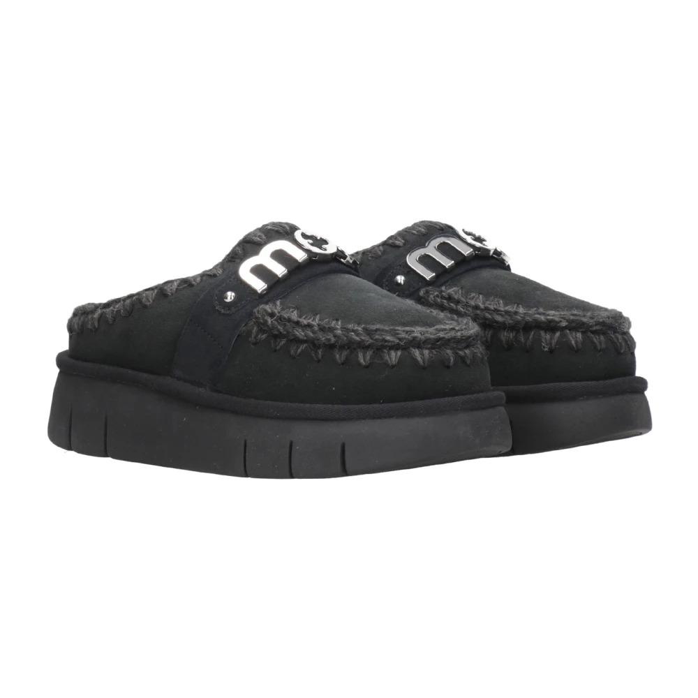 Mou Sandals Black