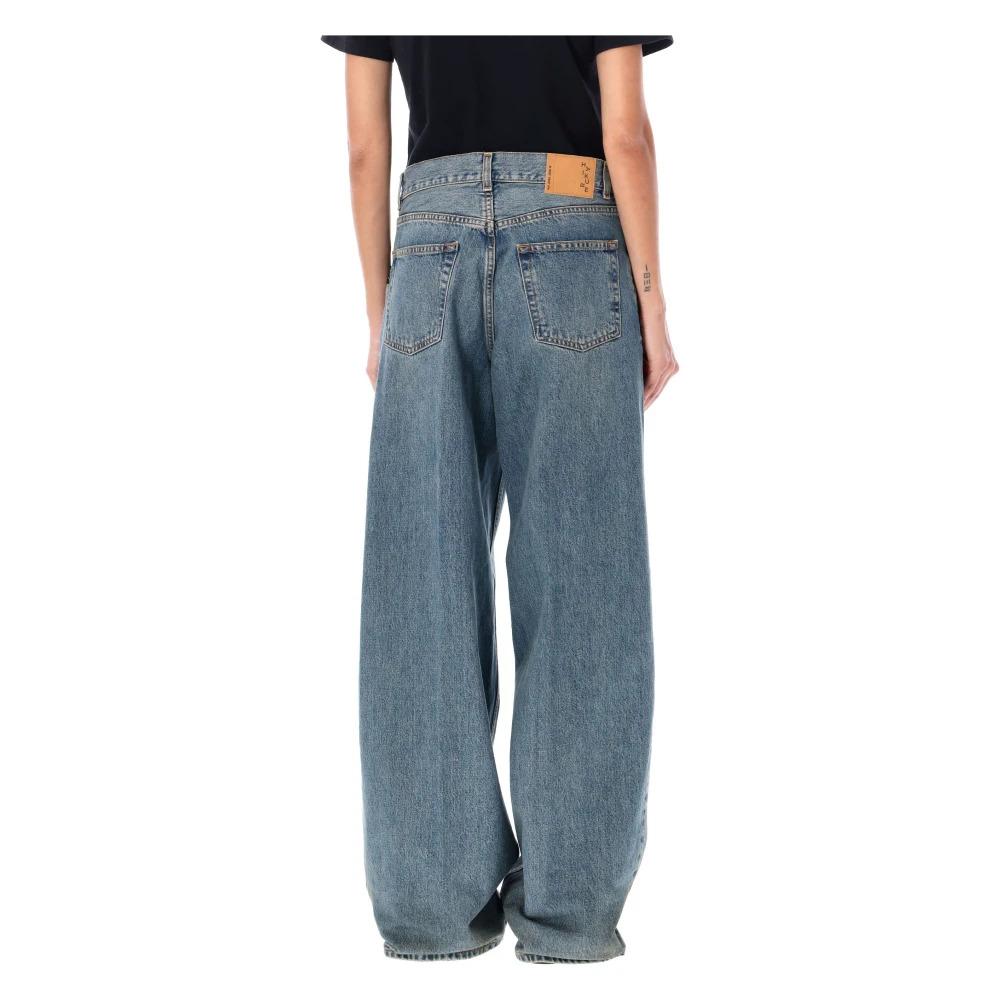 Bethany Oil Blue Wide Leg Jeans