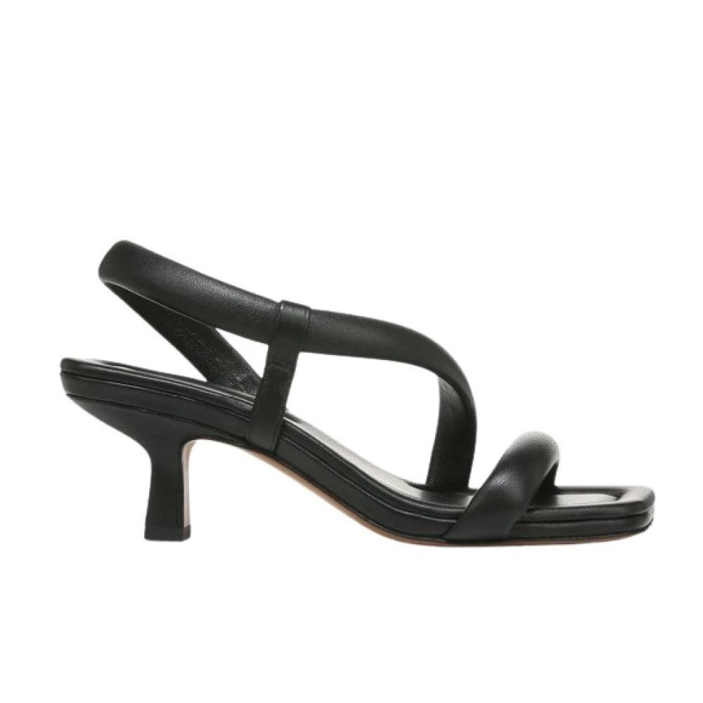 Coline Leather Kitten Heel Sandal