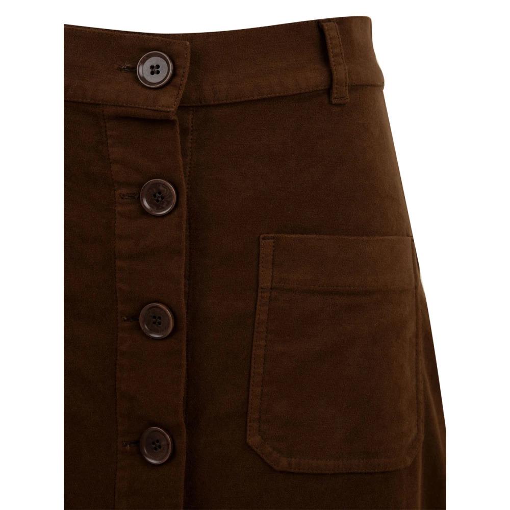 Brown Skirts for Women