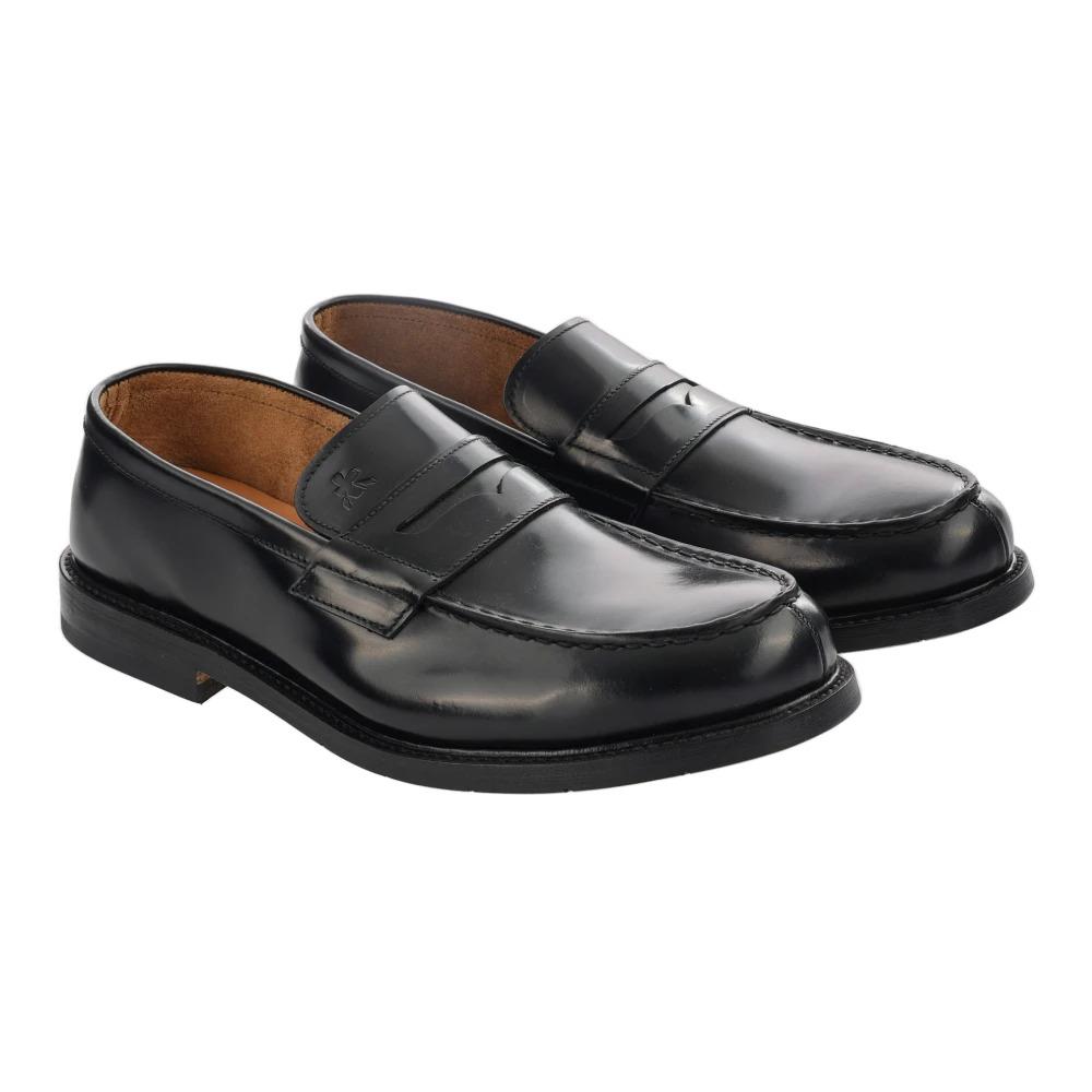 Black Loafers - Regular Fit - Suitable for All Temperatures - 100% Leather