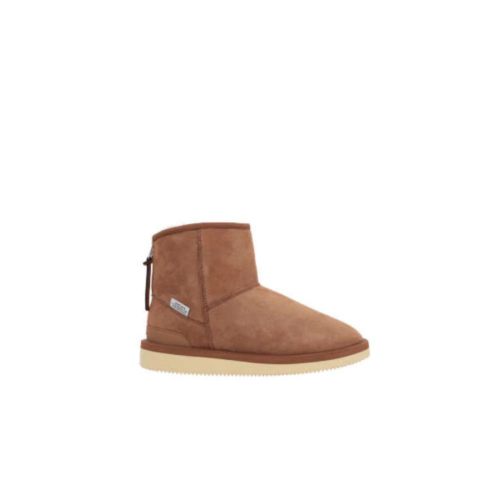 Brown Shearling Boots