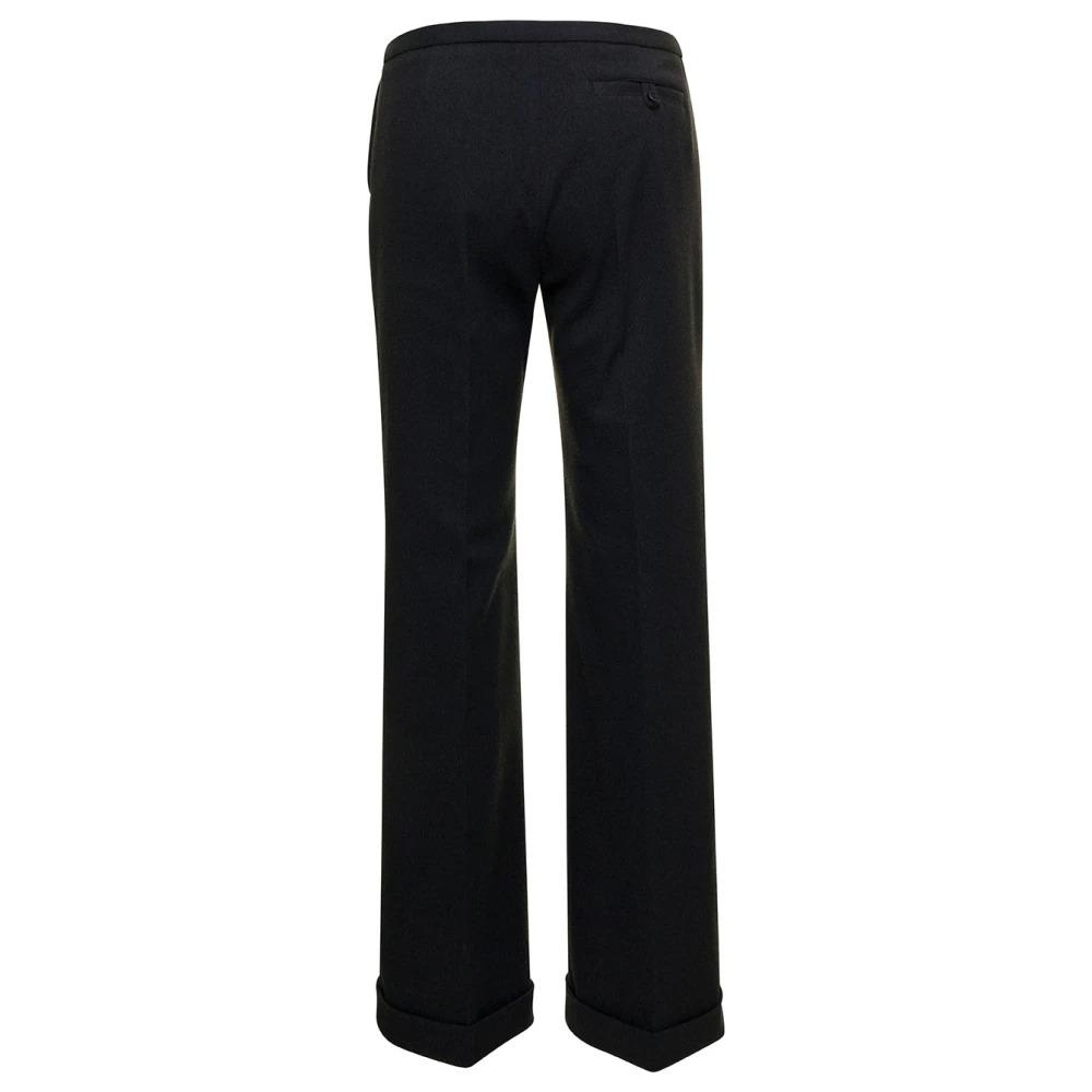 Grey Flannel Trousers by Lorenzo Serafini