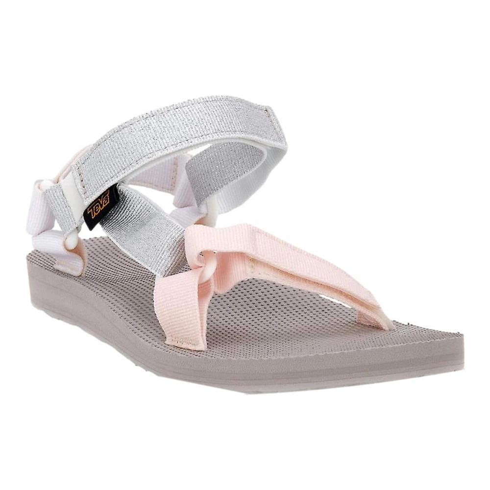 Pearl Metallic Flat Sandals