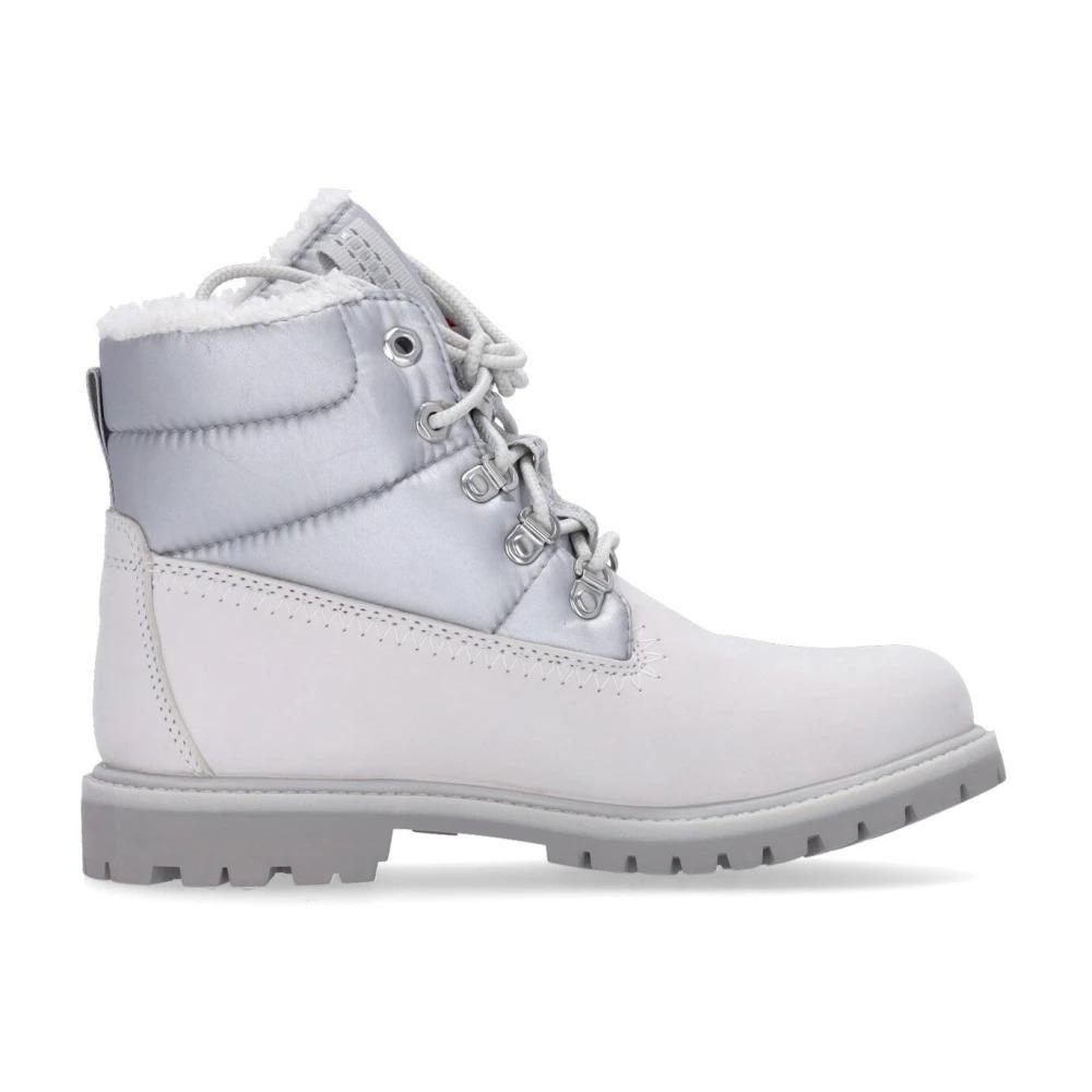 White Premium Puffer Boot for Women