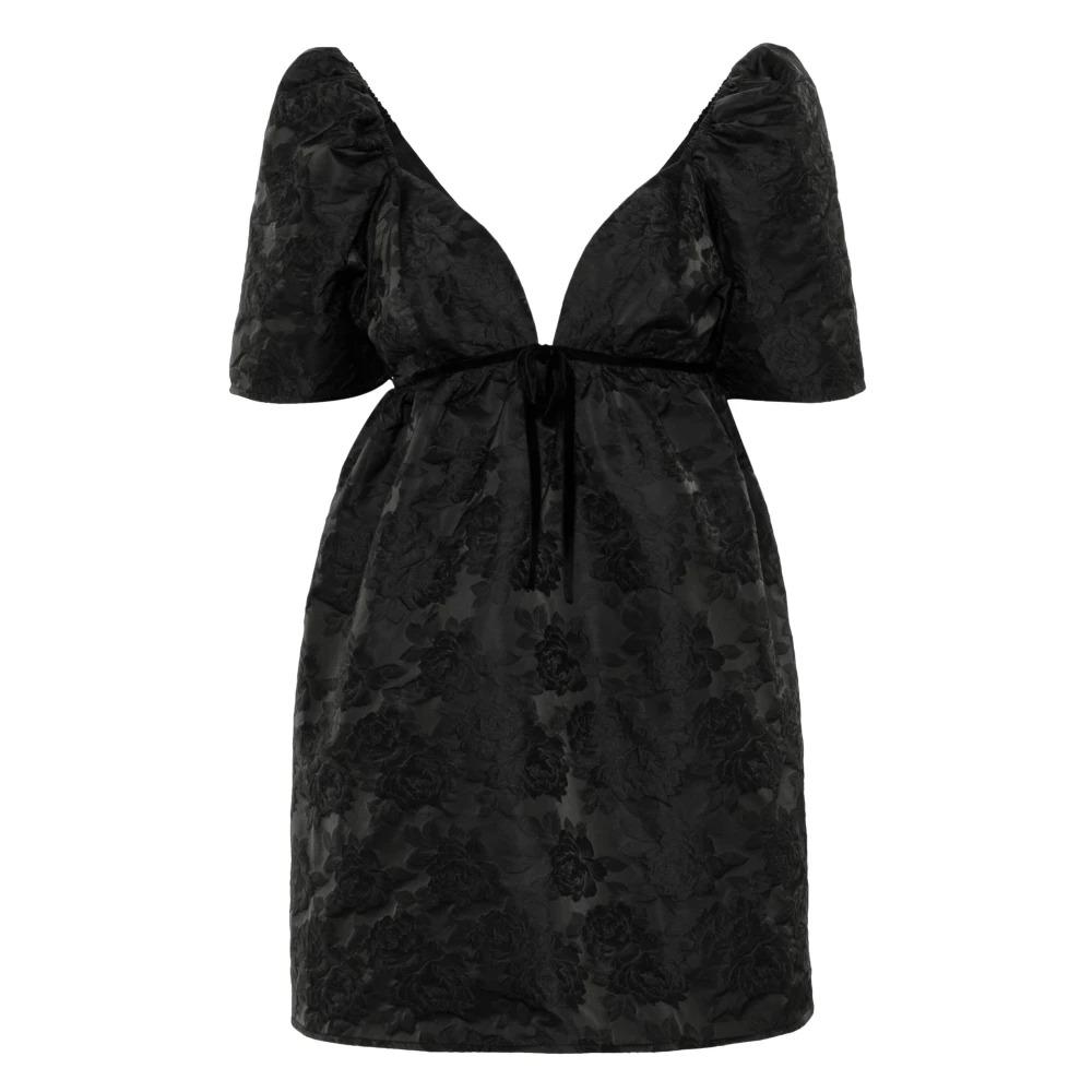 Chic Jacquard Mini Dress