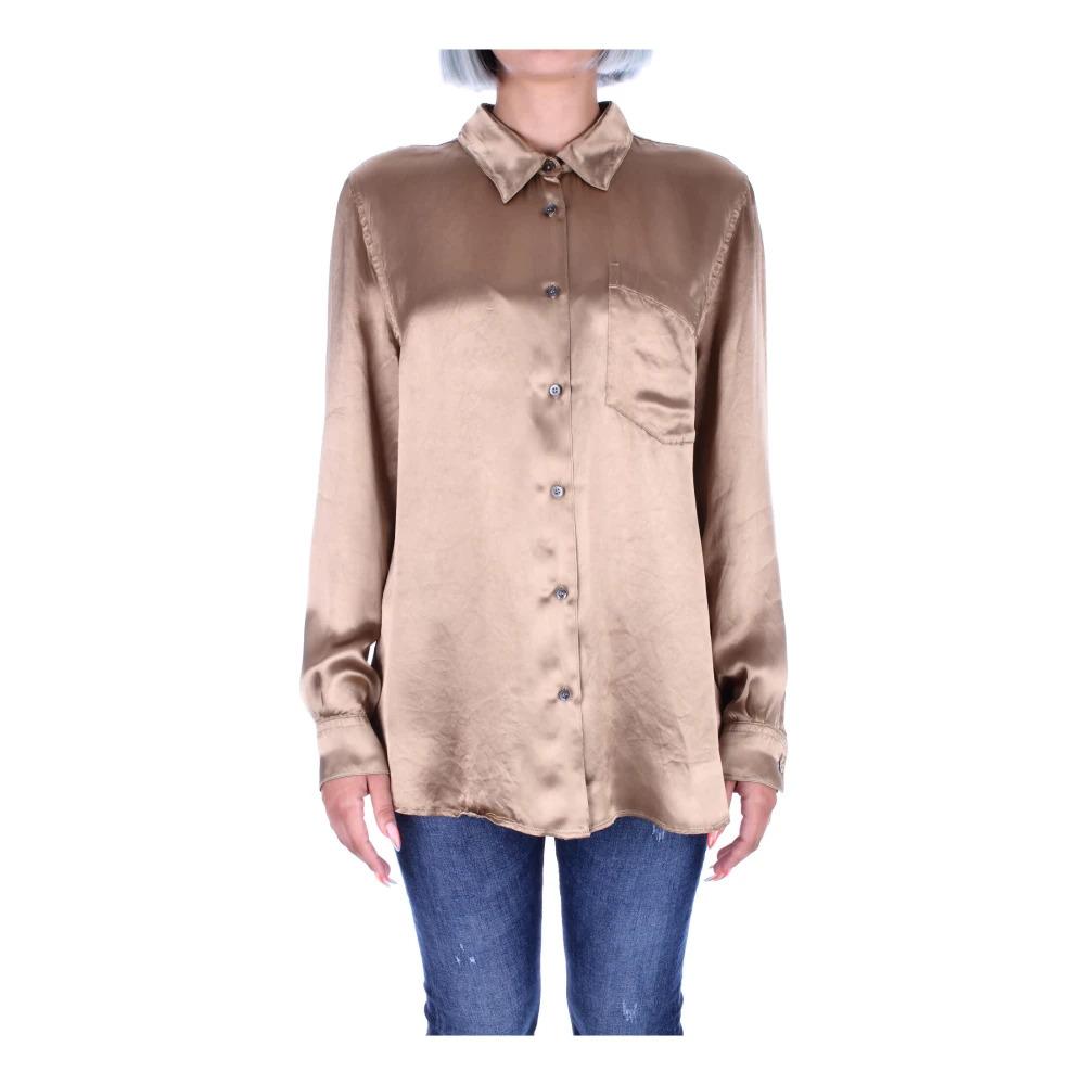 Stylish Womens Shirt with Front Button Closure