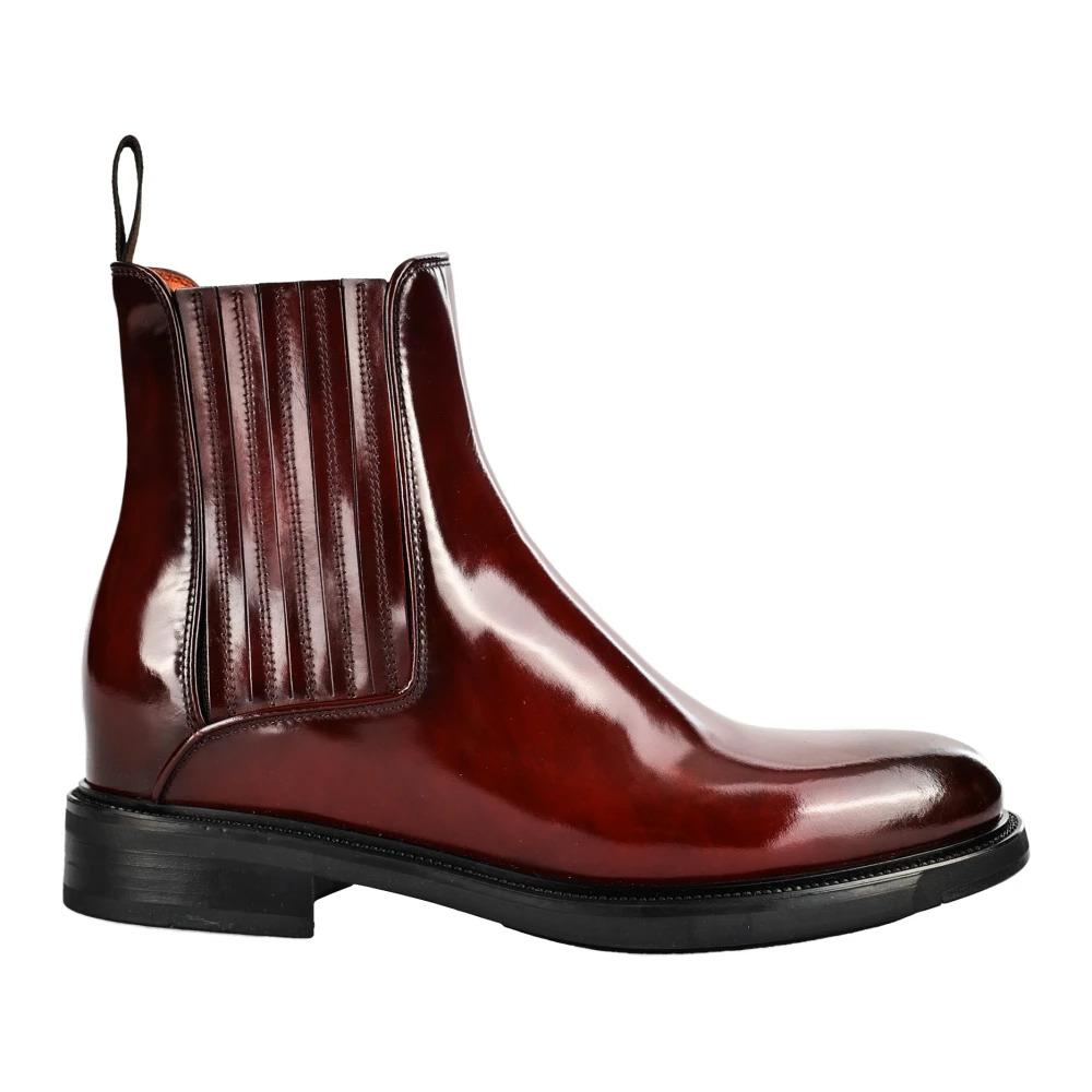 Italian Leather Ankle Boots