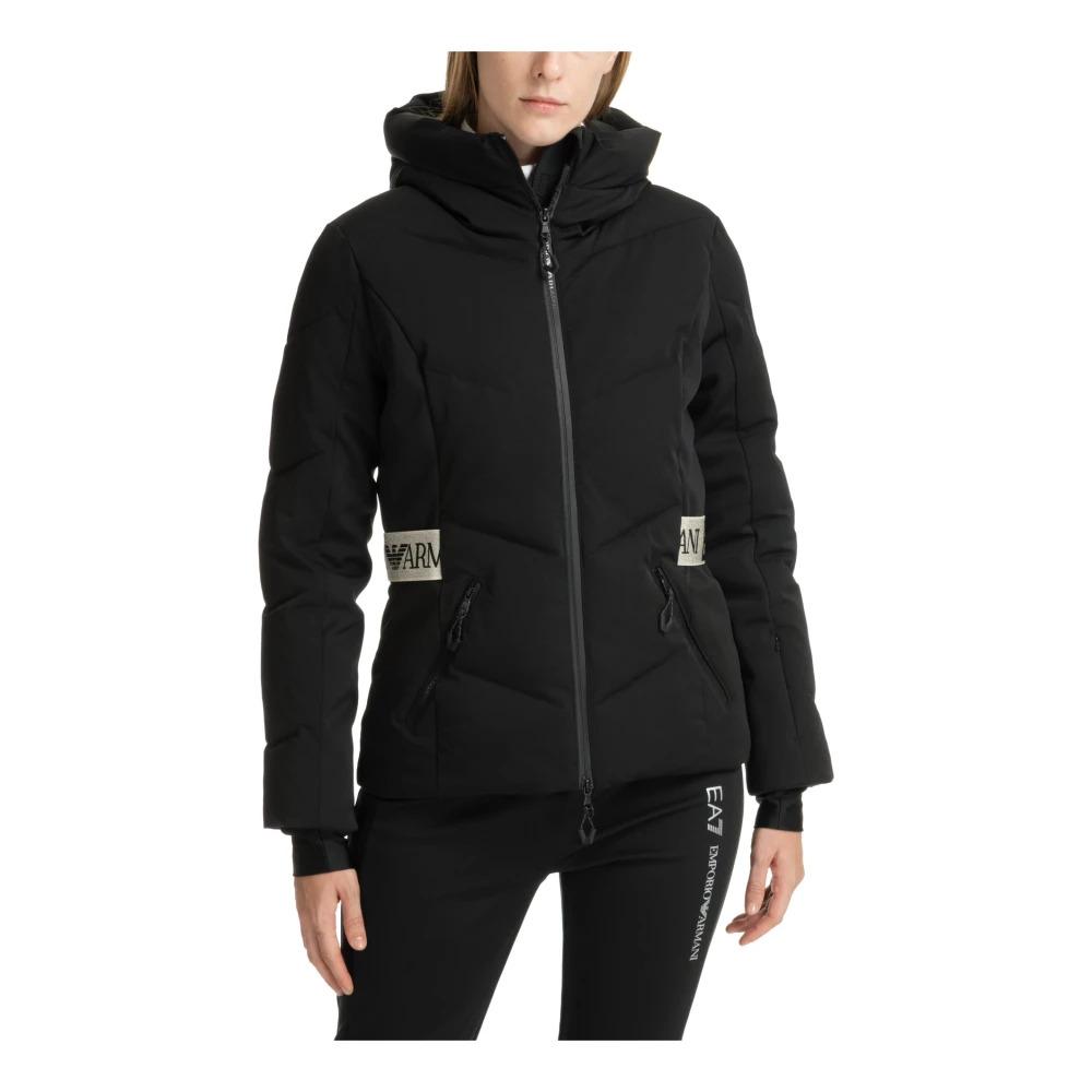 7 Ski Jacket with Hood and Logo