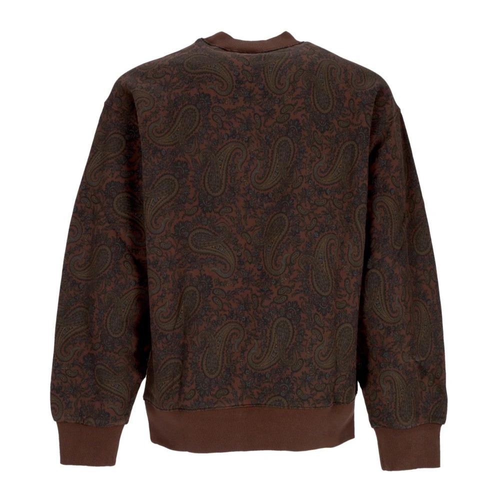 Paisley Crewneck Sweatshirt All Over Print