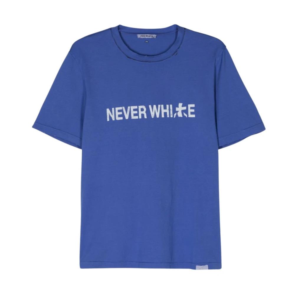 Casual Blue T-Shirt for Men