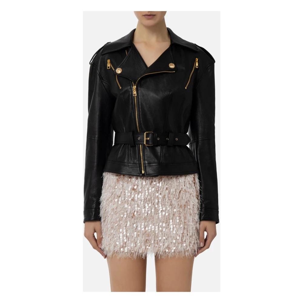 Biker Jacket with Belt