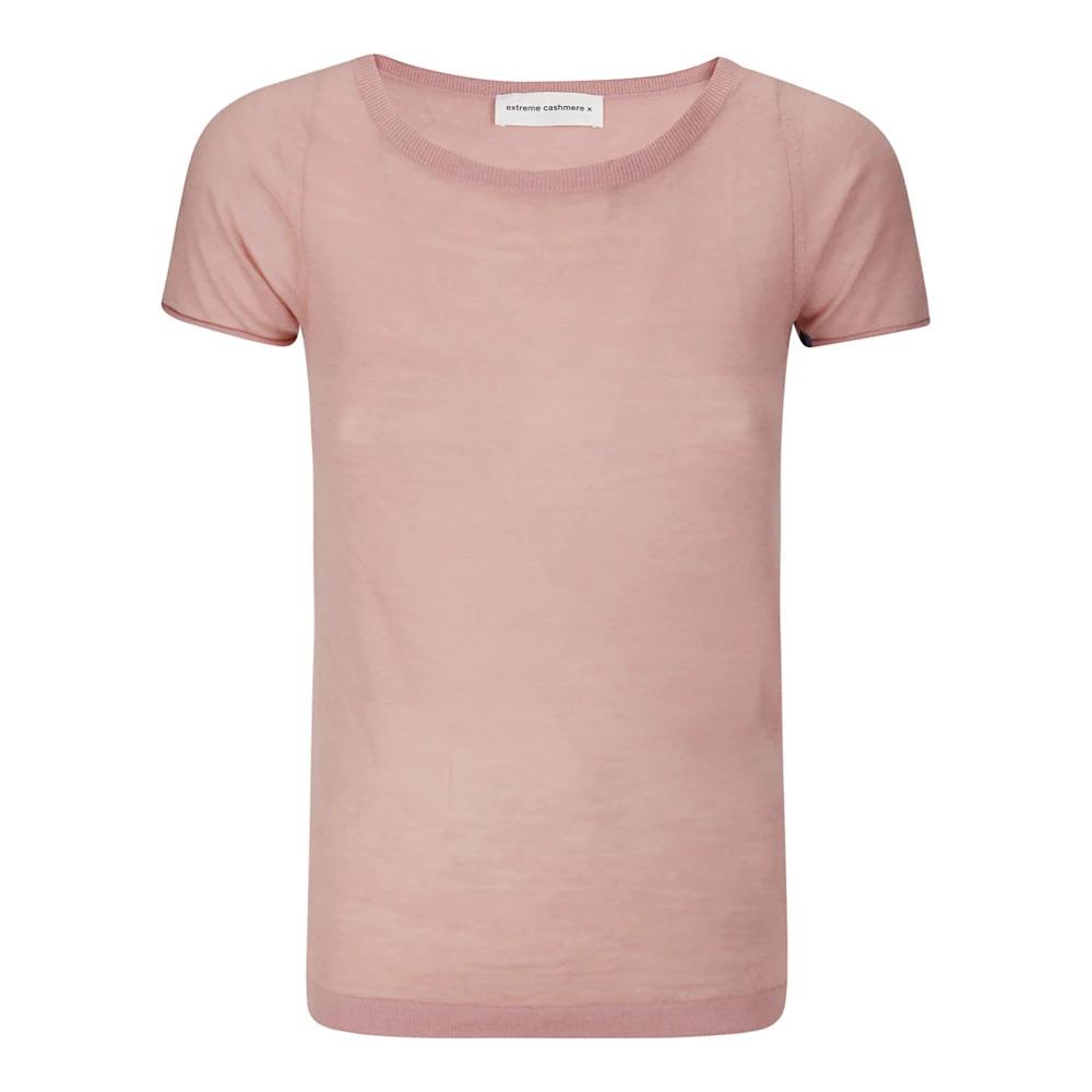 Cashmere Boat Neck T-Shirt