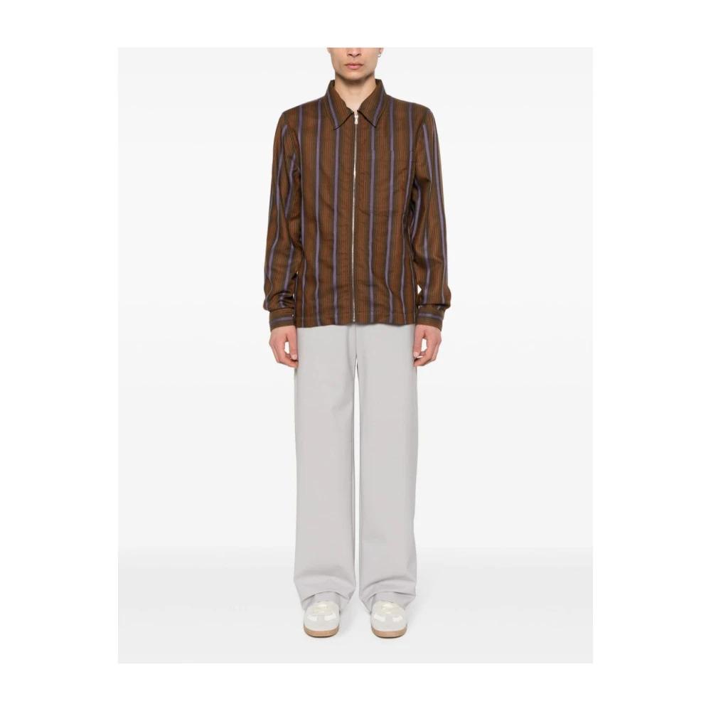 Striped Brown Shirt