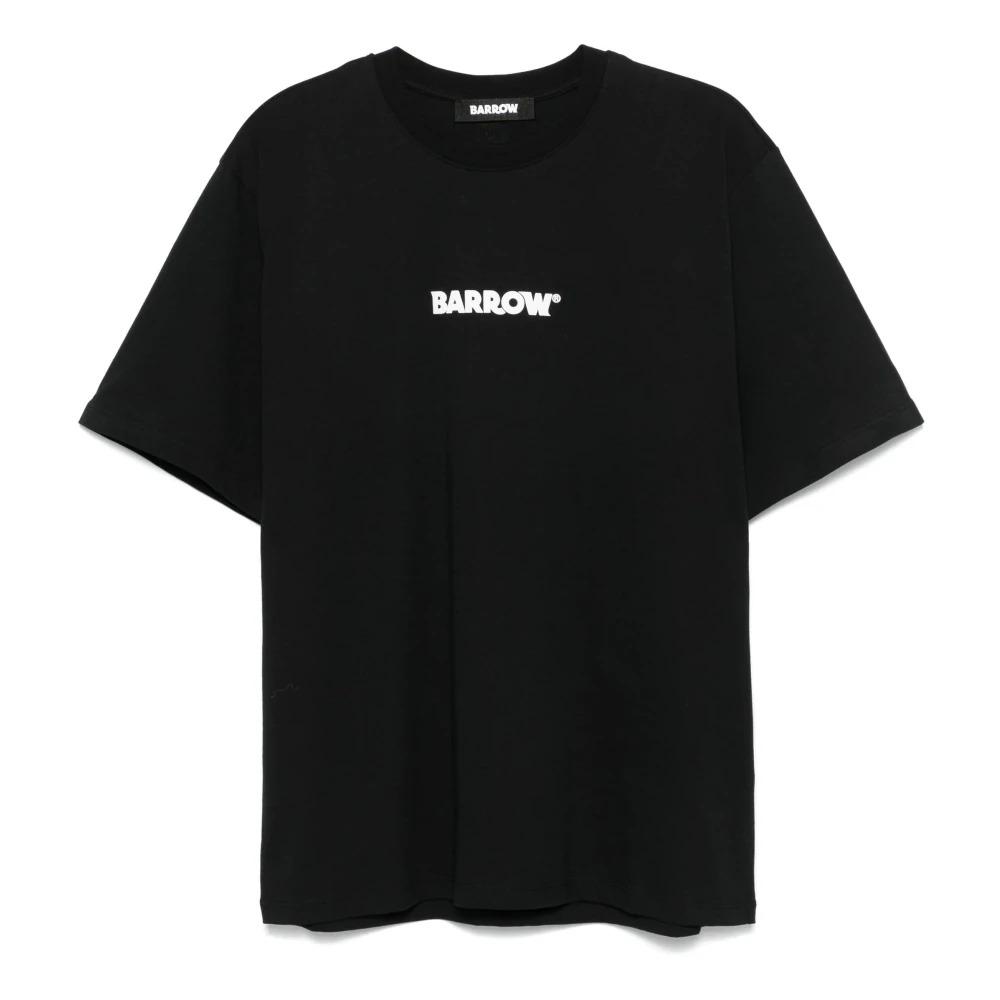 Black Crew Neck T-shirt Bubble Writing