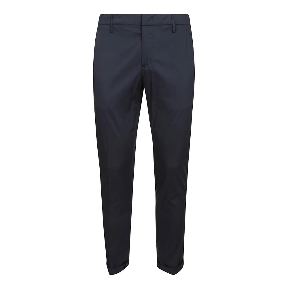 Slim Chino Trousers with Rear Welt Pockets