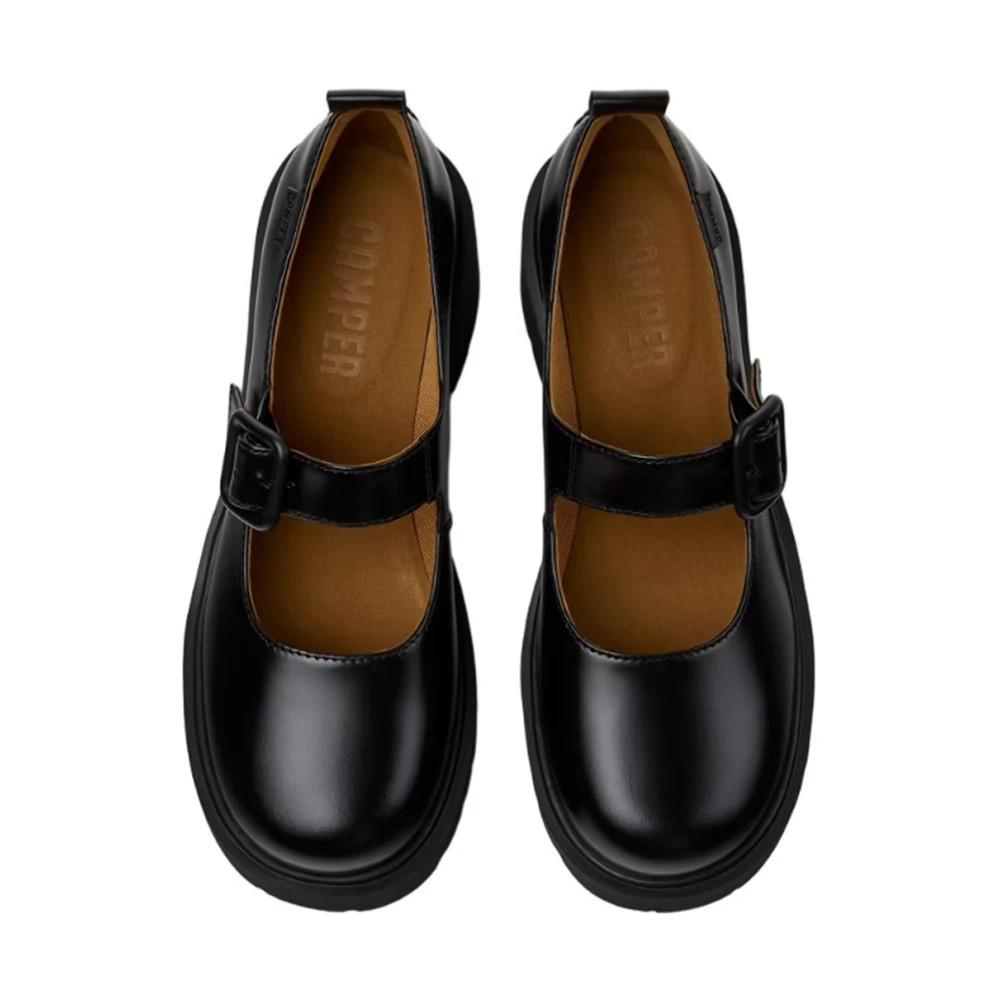 Black Leather Loafers