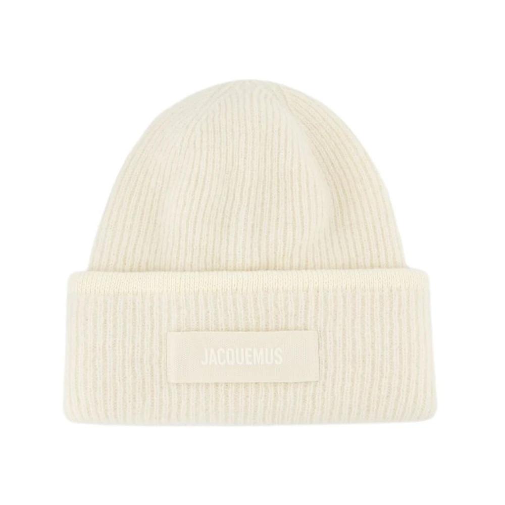 Alpaca Wool Beanie - White