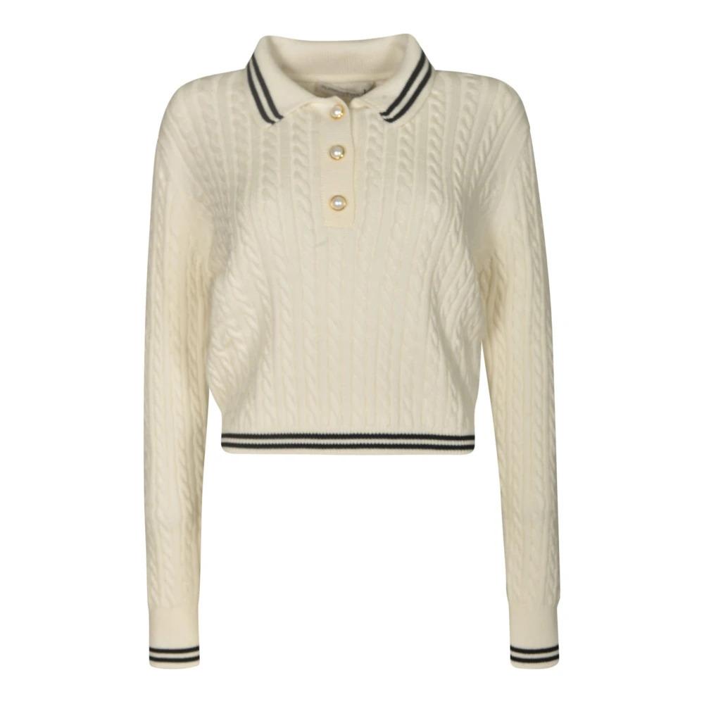 Alessandra Rich Sweaters White