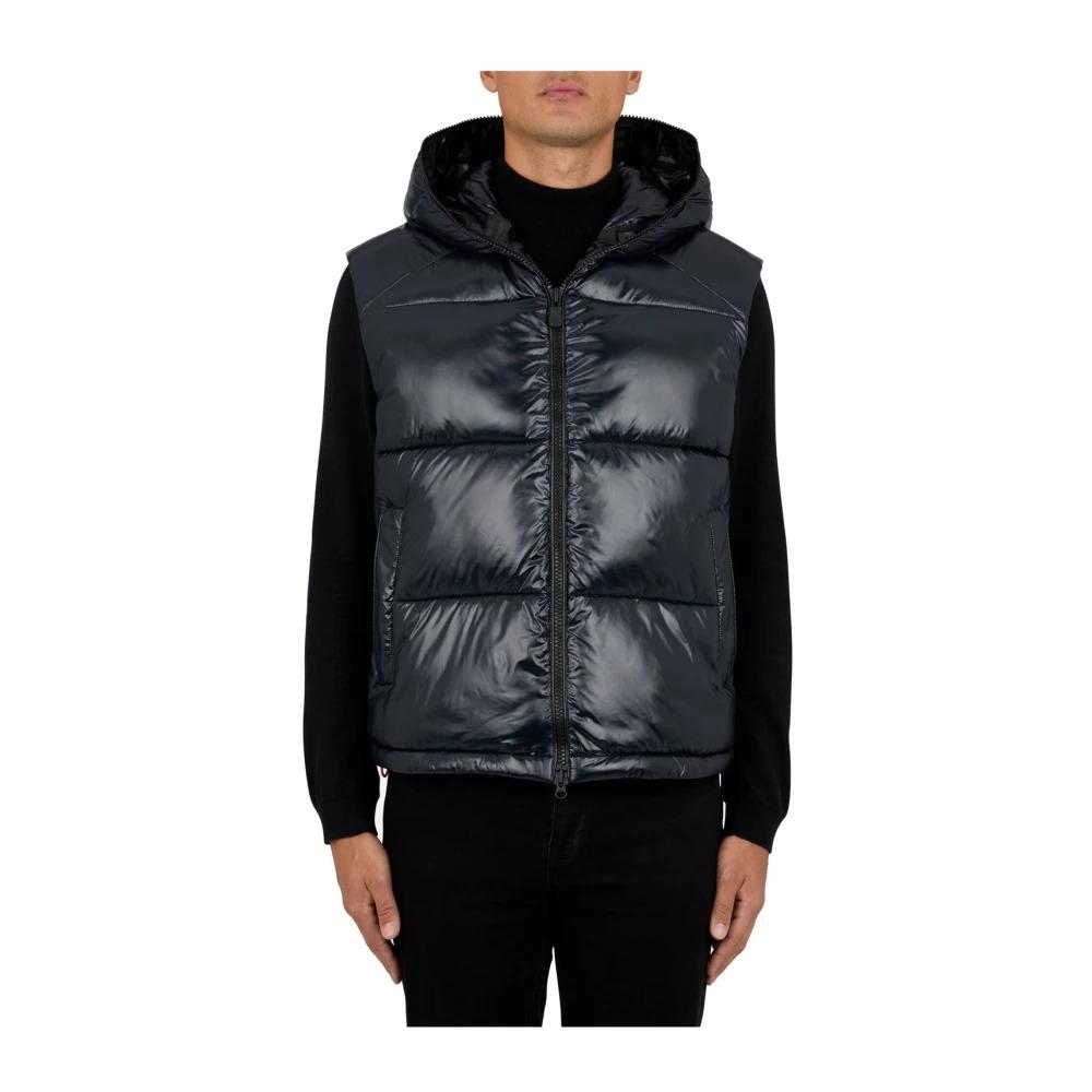 Dexter 10000 Black Quilted Hooded Jacket