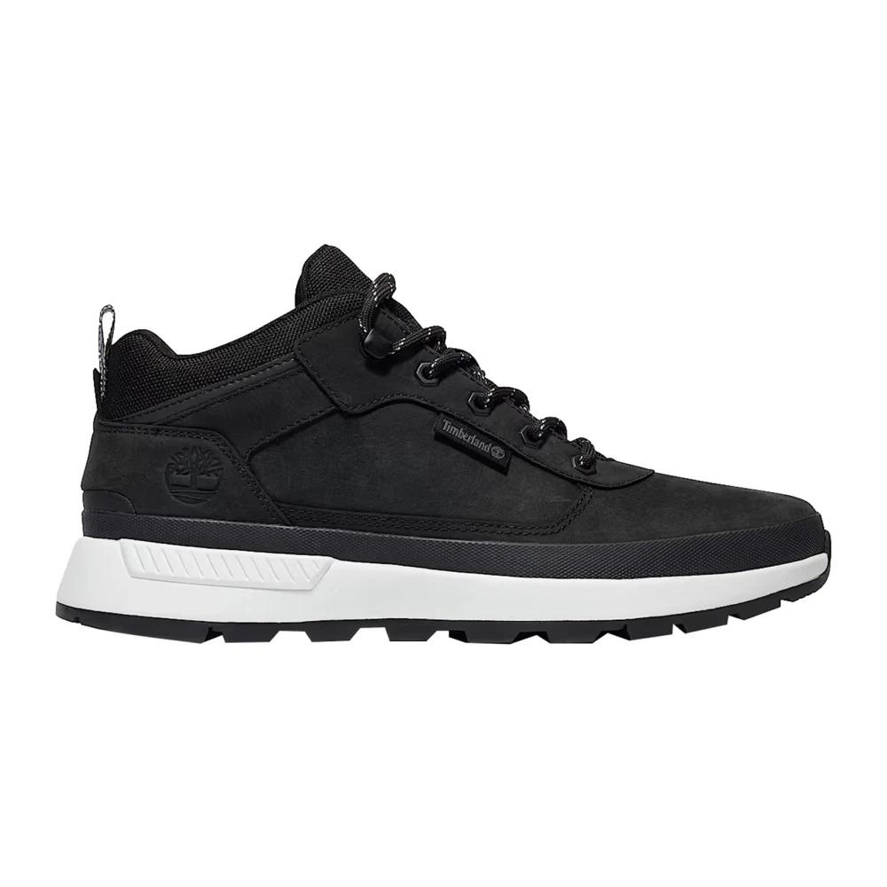 Black Field Trekker Low Top Sneakers