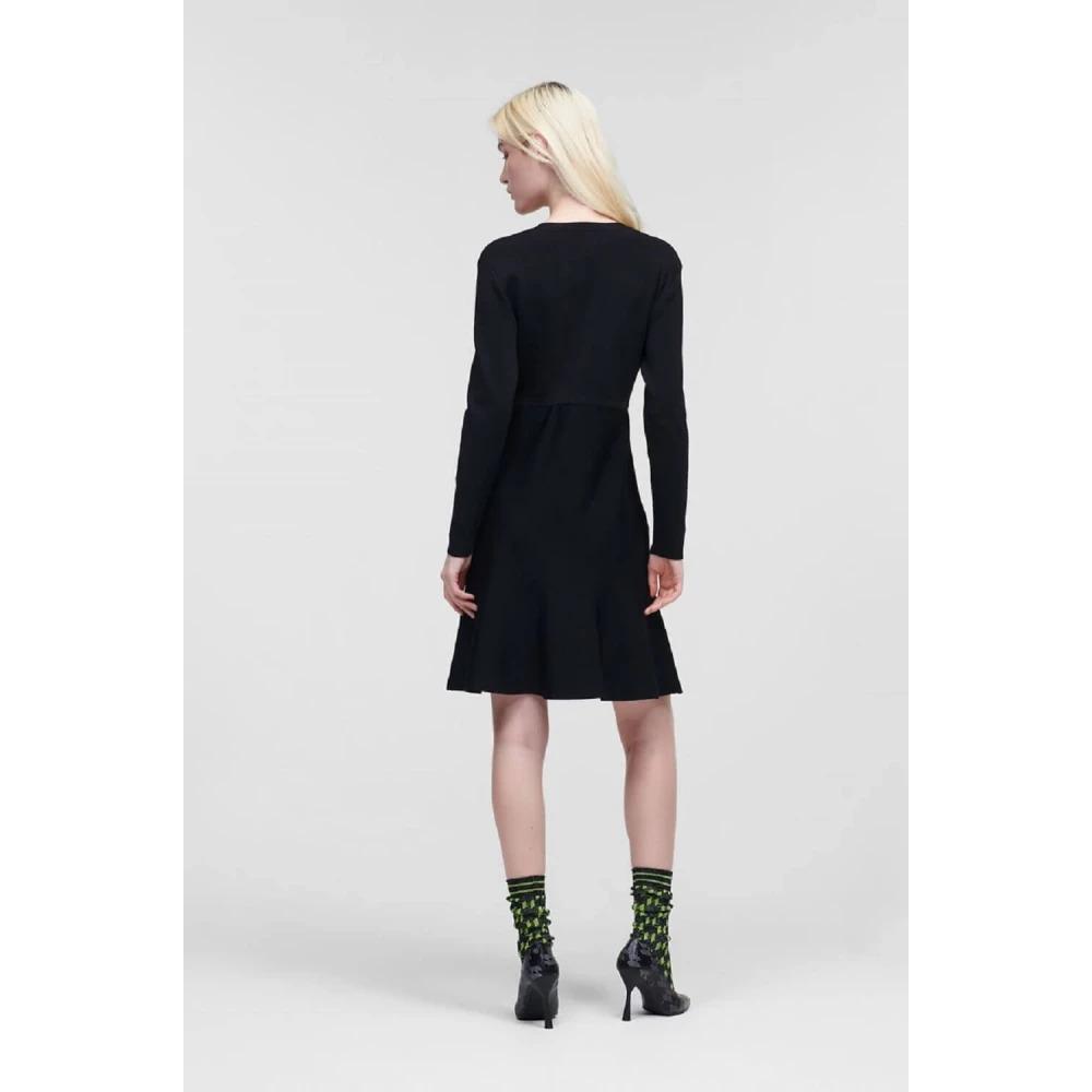 long-sleeved-button-front-knit-dress