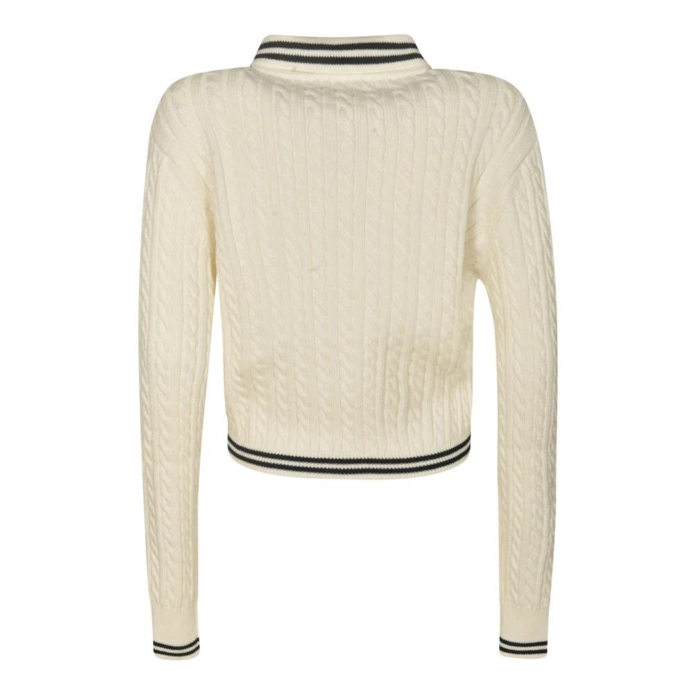 Alessandra Rich Sweaters White