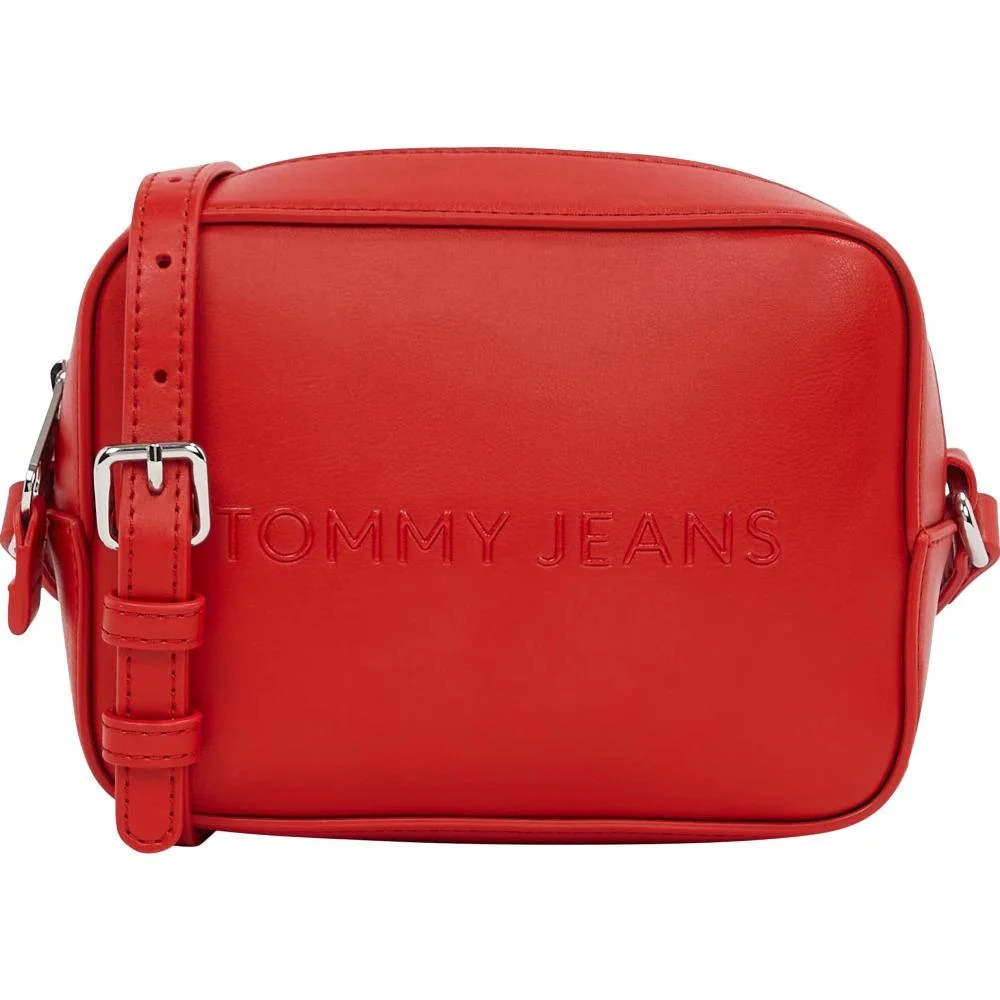 Red Camera Crossbody Bag