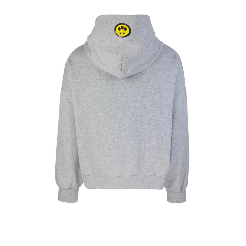 Grey Hoodie with Custom Zip