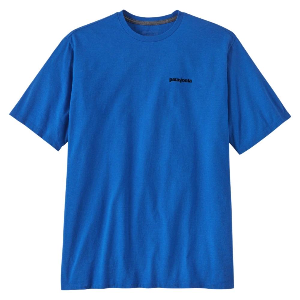 PATAGONIA P-6 Logo Responsibili-Tee® Outline: Vessel Blue