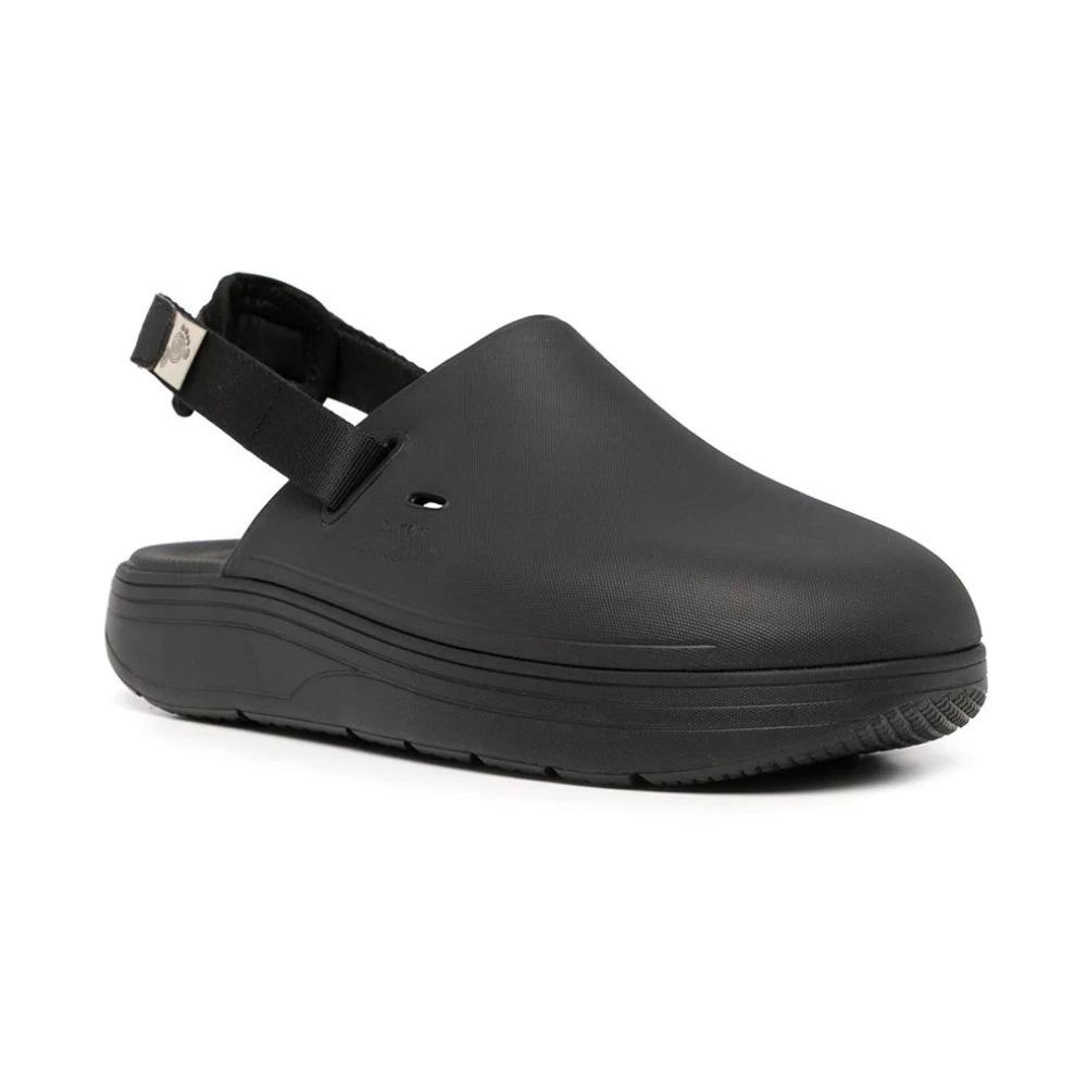 Black Rubber Clogs for Men