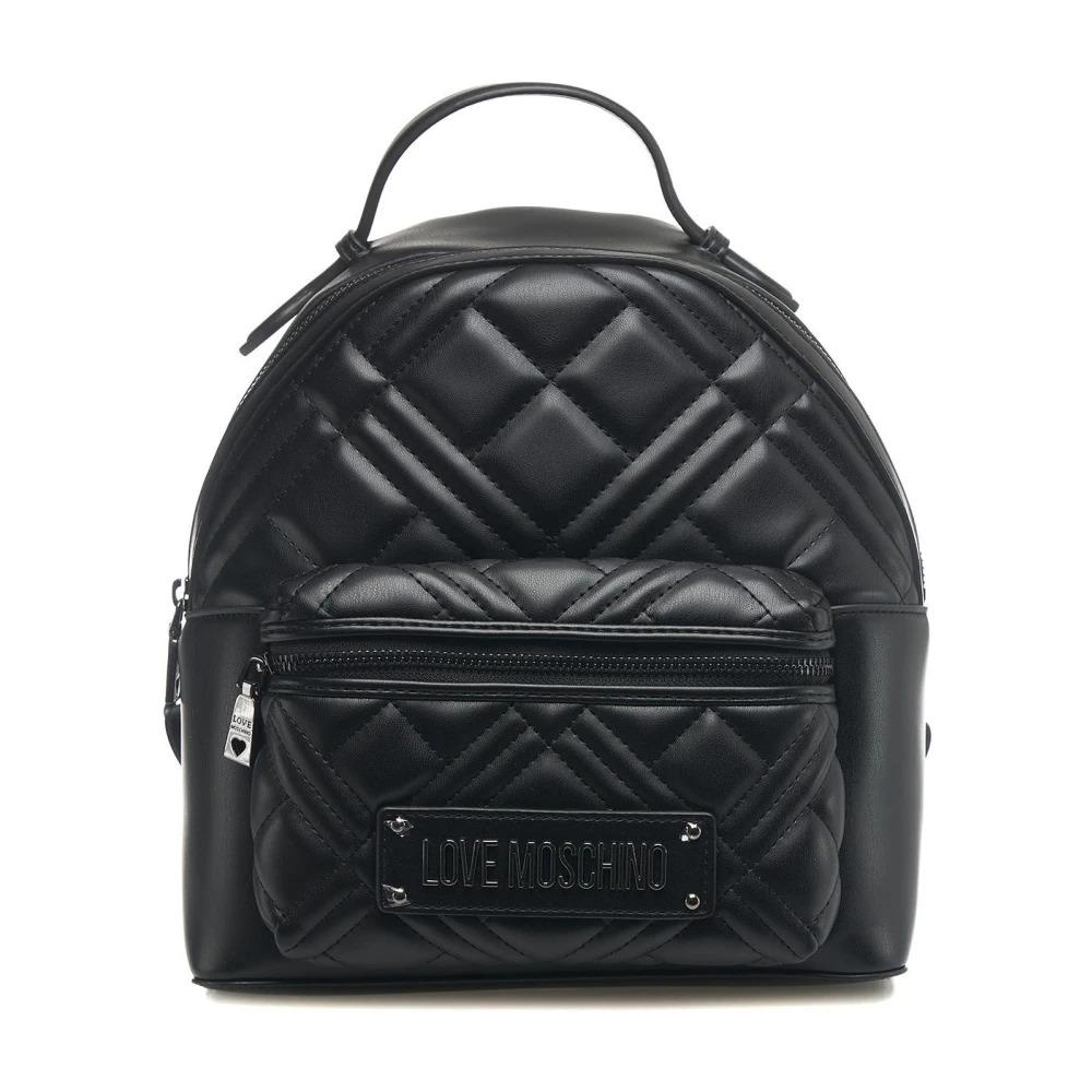 Chic Black Bucket Bag & Backpack