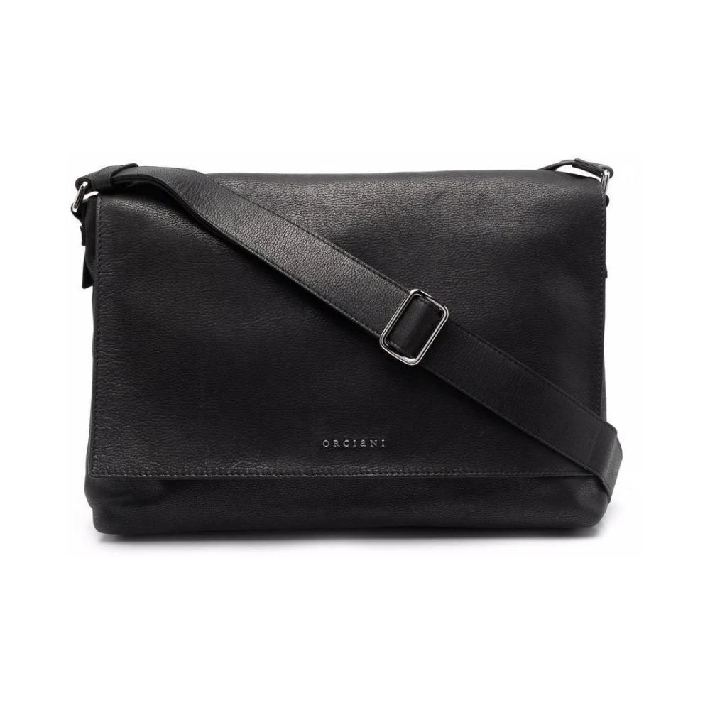 Chevrette Nubuck Leather Messenger Bag