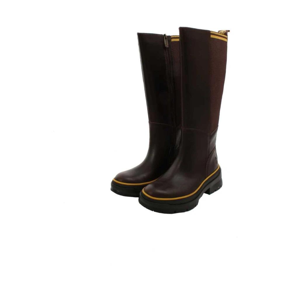 Brown Waterproof Tall Boots for Women