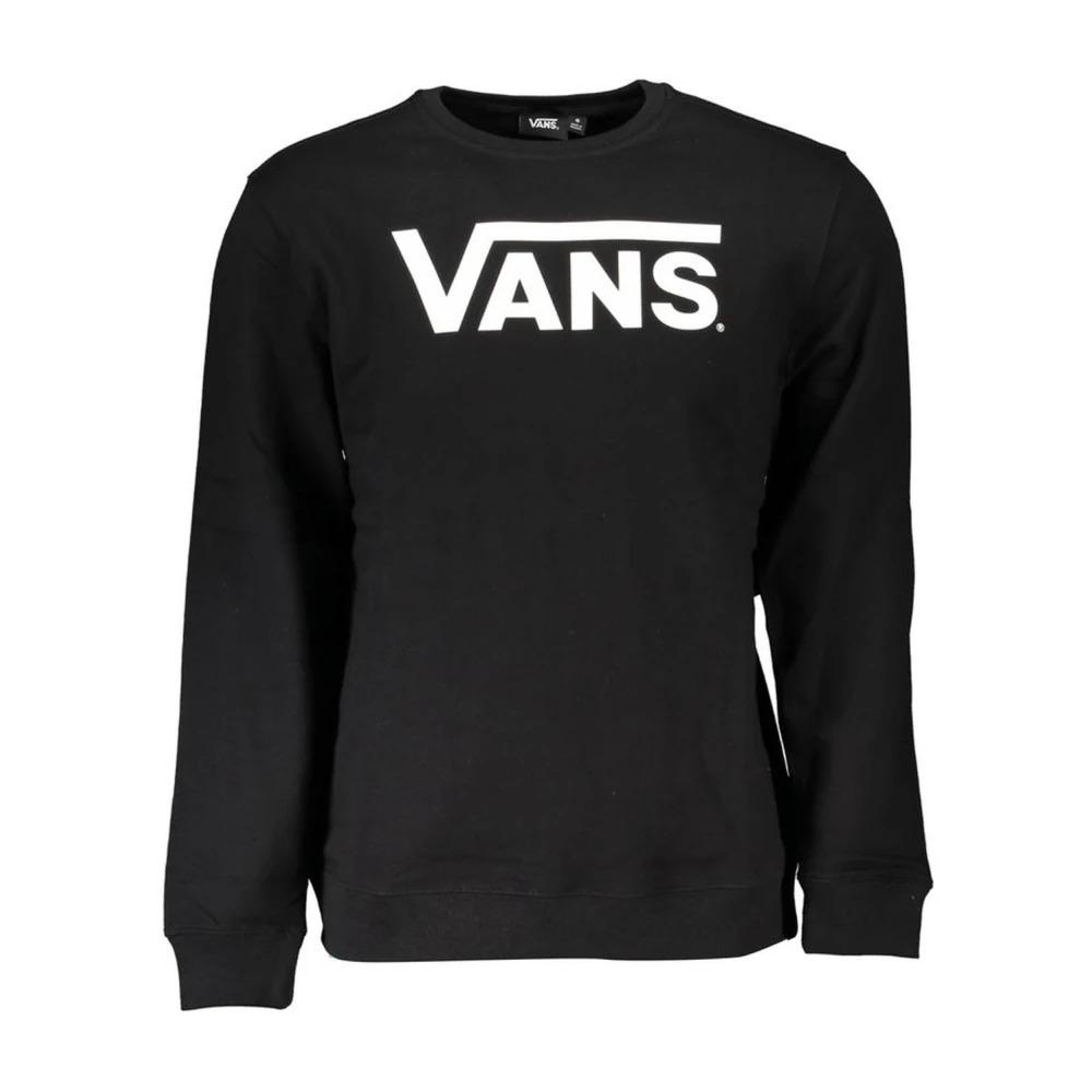 Printed Crew Neck Fleece Sweater