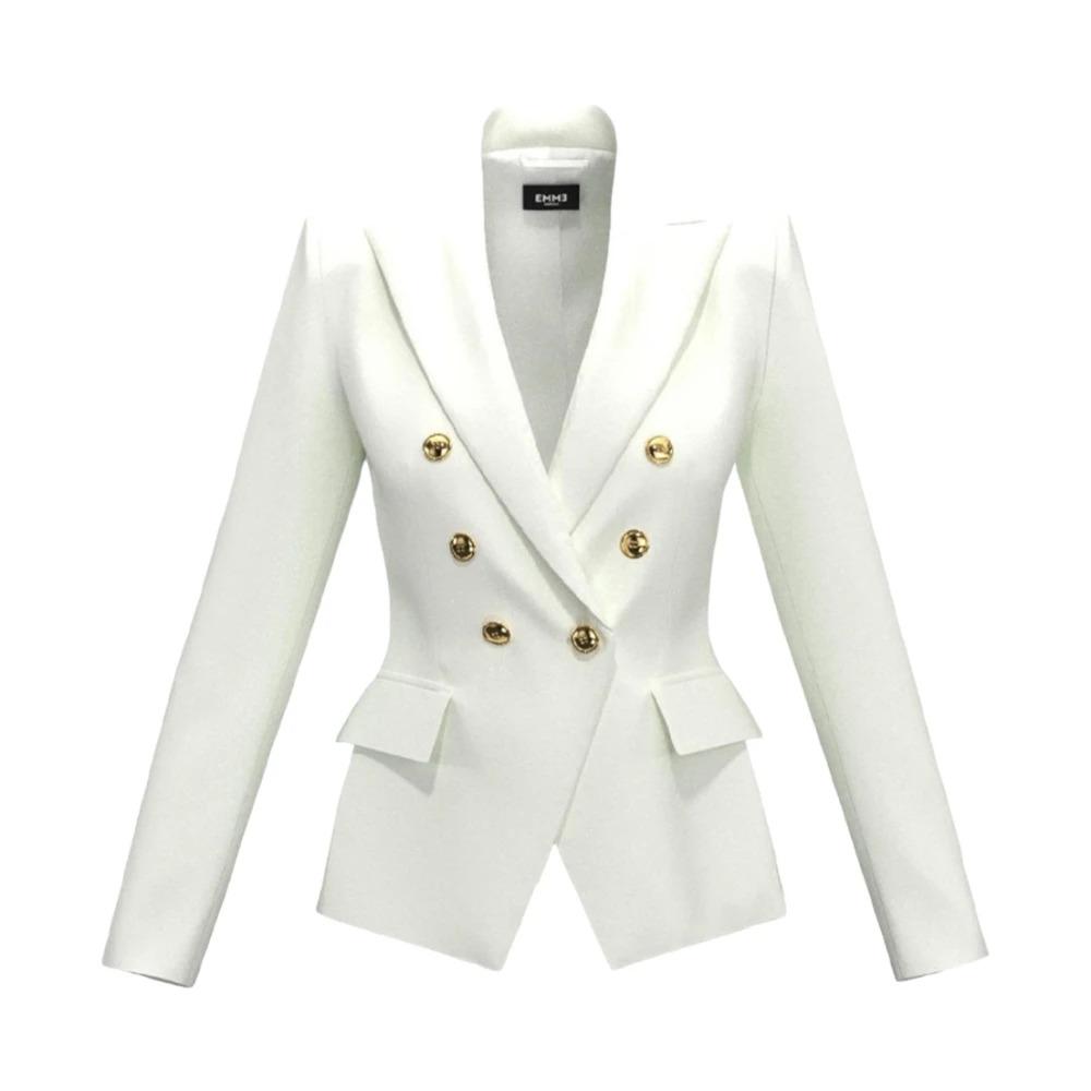 Cream Blazer FOGLIA1