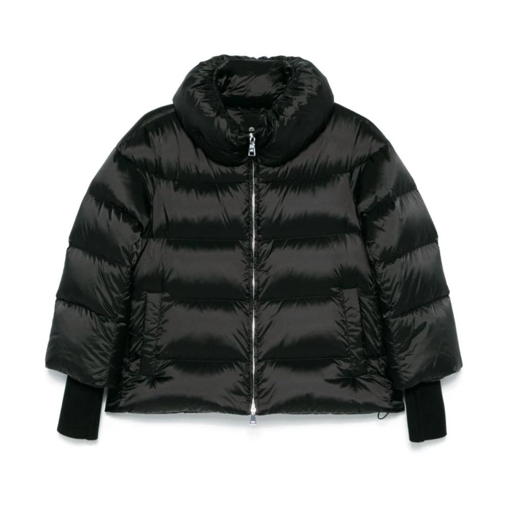 Black Padded Down Jacket