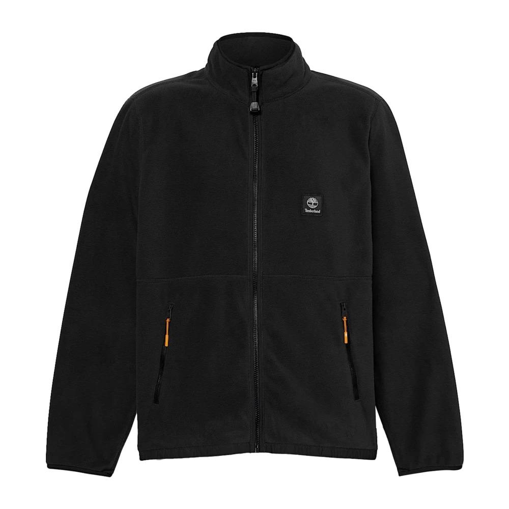 Men's Full Zip Fleece Black