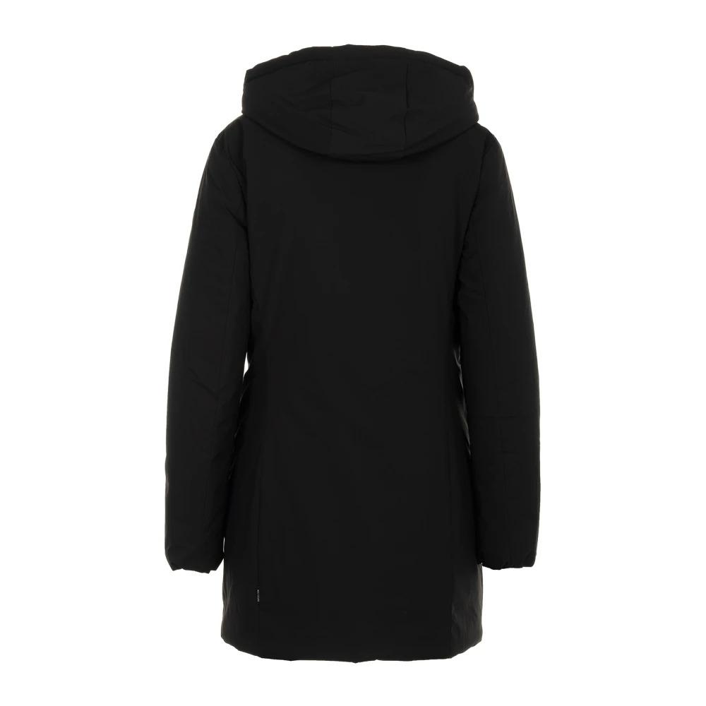 Black Winter Coat with Hood