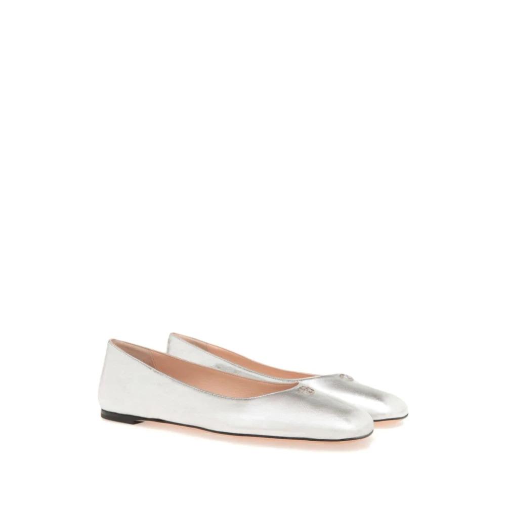 Bally Flat shoes Silver