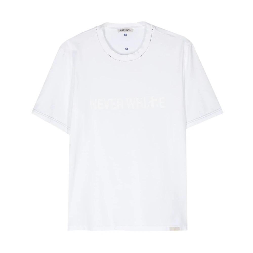 Casual White T-Shirt for Men